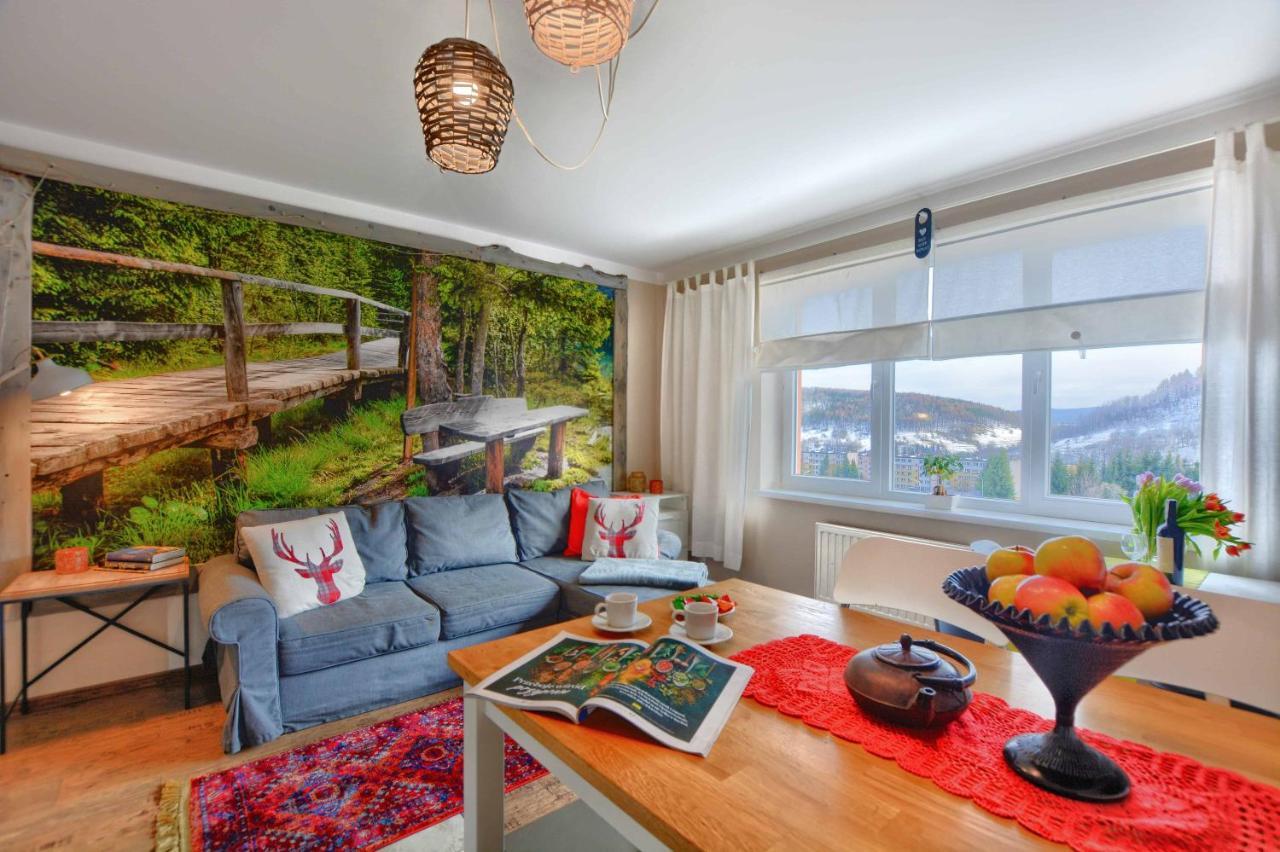 Апартаменты Apartament Zielona Mila Устшики-Дольне Экстерьер фото